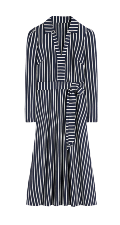 Boden collared jersey dress