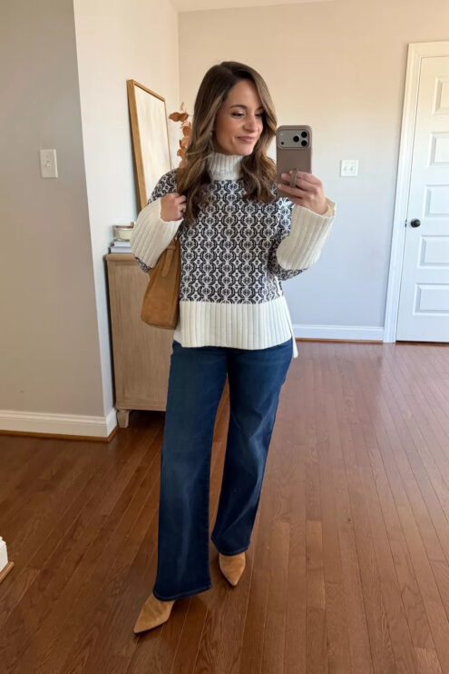 Walmart sweater outfit