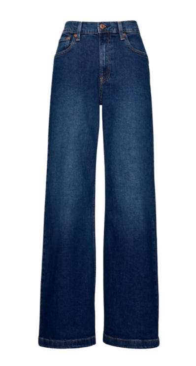 Gap high rise stride jeans