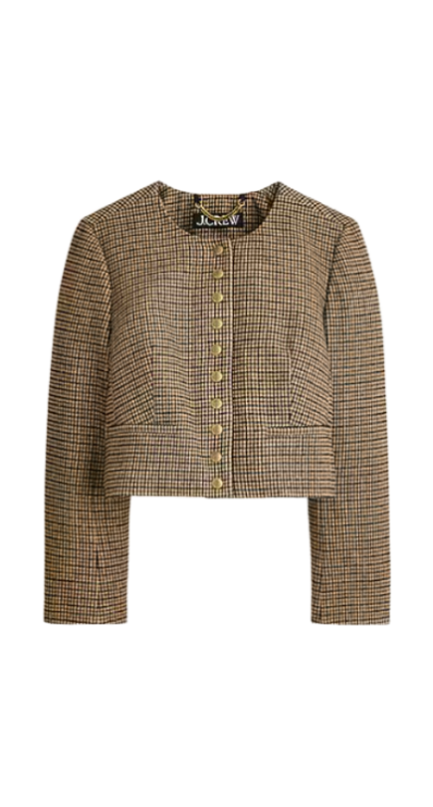 J.Crew houndstooth jacket