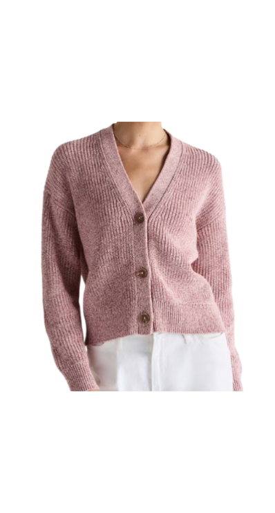 Quince cardigan pink