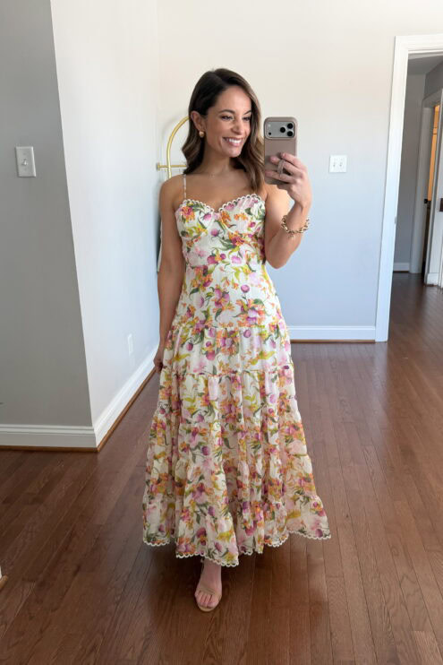 Petite-friendly Spring dress