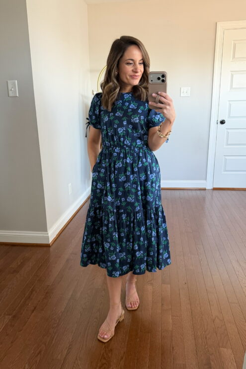 Spring dress for petites